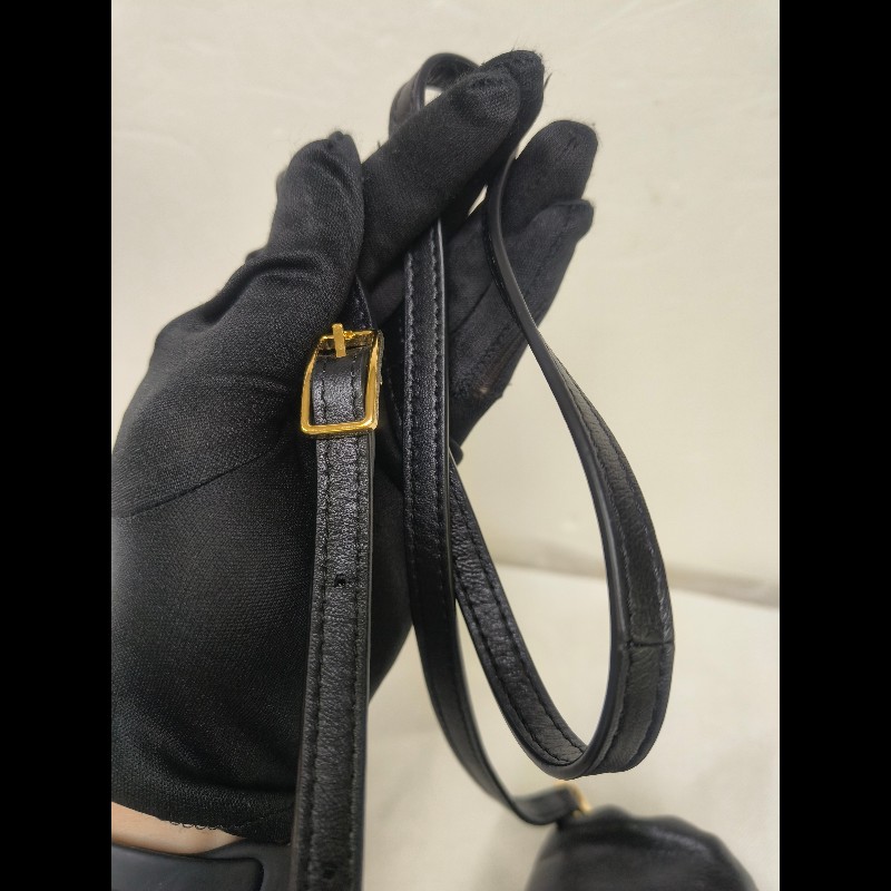 【8成新】㊣✨ LOEWE ✨羅威 黑色 小羊皮 黑金 療癒 枕頭包 雲朵包 手拿包 肩背包 斜背包 /二手包/二手精品🌳二手樹屋🌳-19