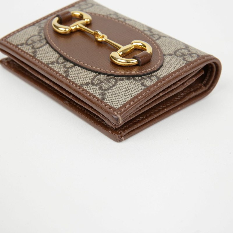 GUCCI Horsbit 1955 卡包錢包 621887-6