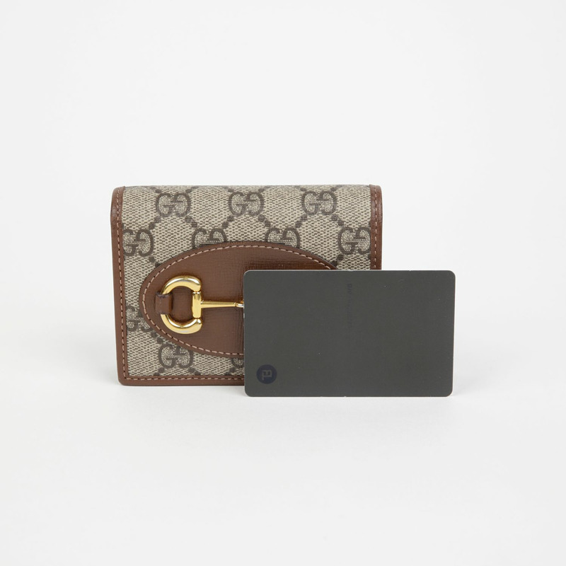 GUCCI Horsbit 1955 卡包錢包 621887-13