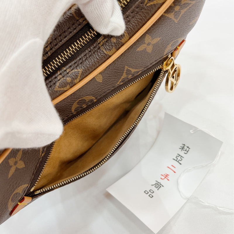莉亞精品♡Lv M81098 老花 彎月 月亮包 二手-4