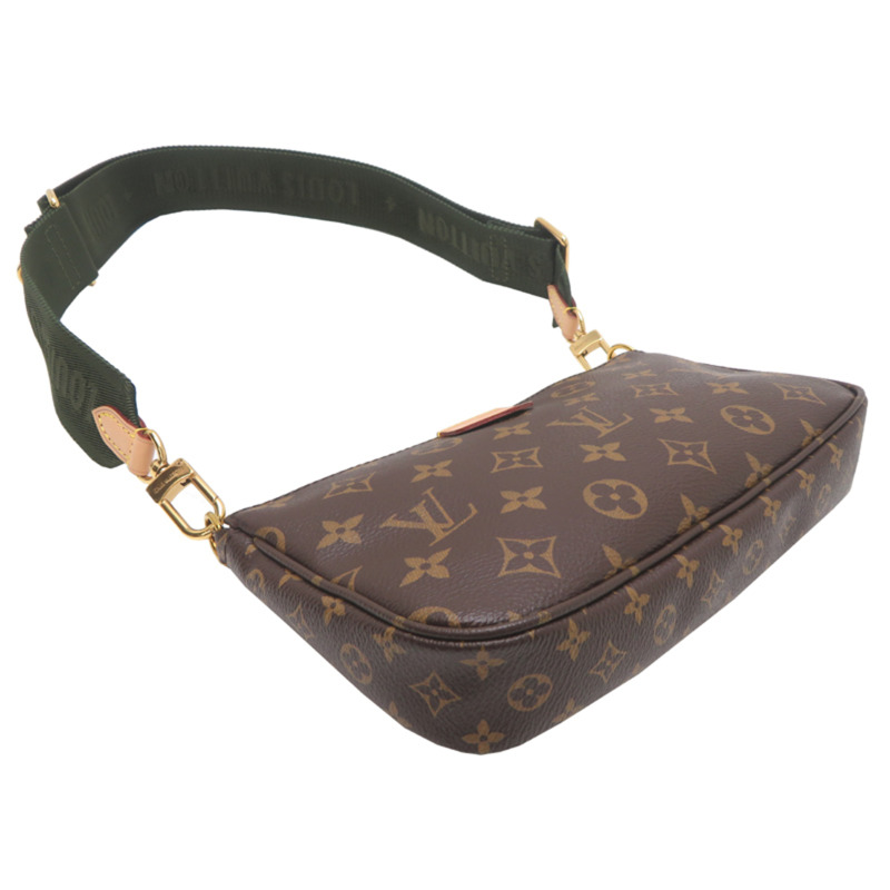 路易威登 Multi Pochette Accessoires 女士手拿包 M44813 Monogram 棕色-2