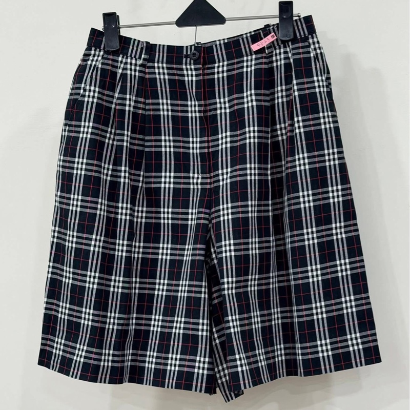 BURBERRY格紋五分褲-1