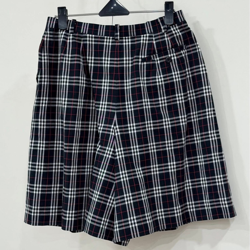 BURBERRY格紋五分褲-2