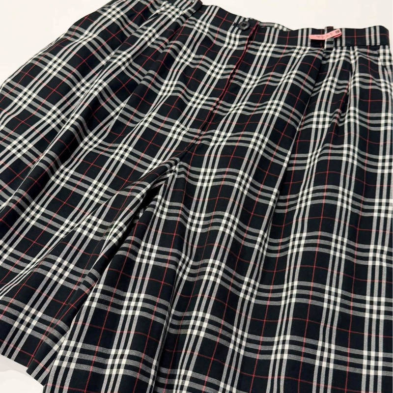 BURBERRY格紋五分褲-5