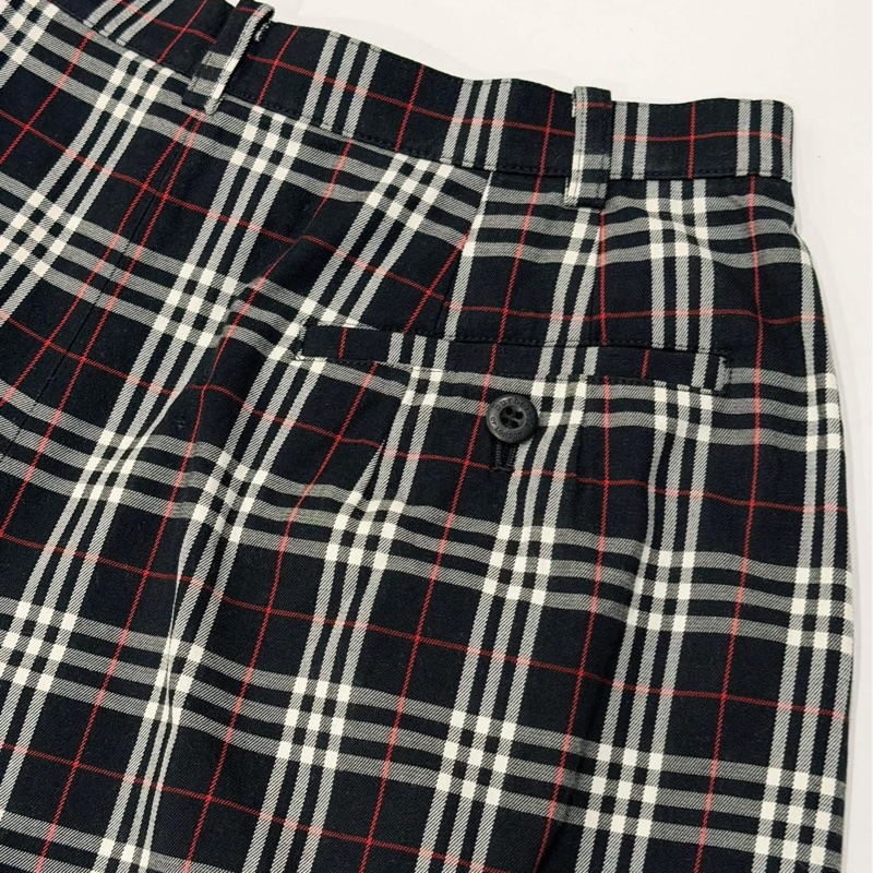 BURBERRY格紋五分褲-6