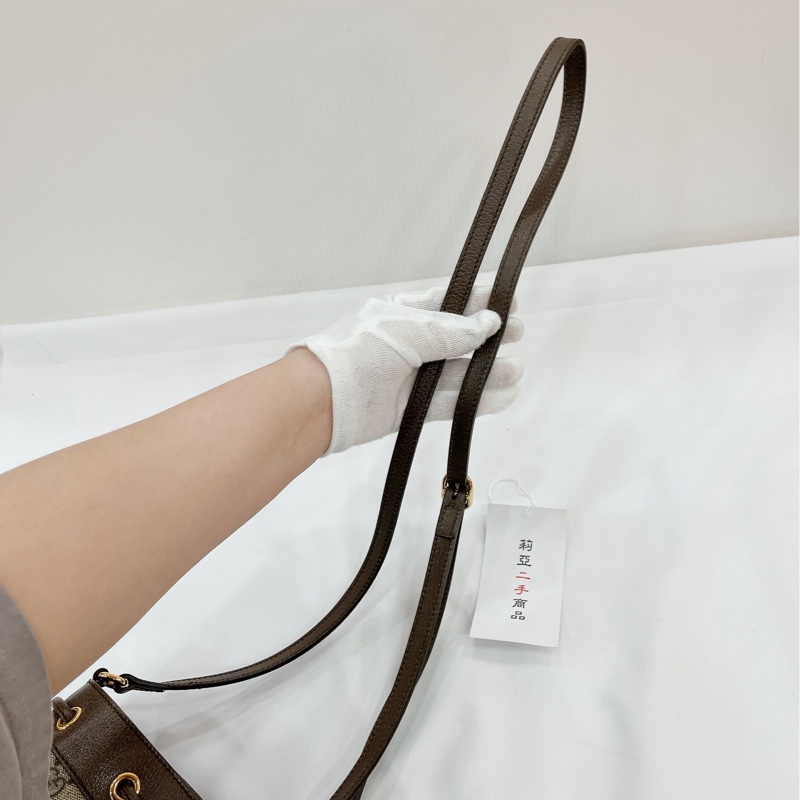 莉亞精品♡Gucci 550620 Mini老花水桶  二手-13