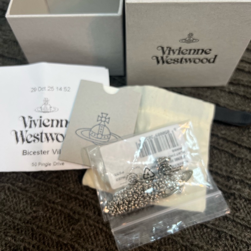 Vivienne Westwood 愛心水鑽項鍊-4