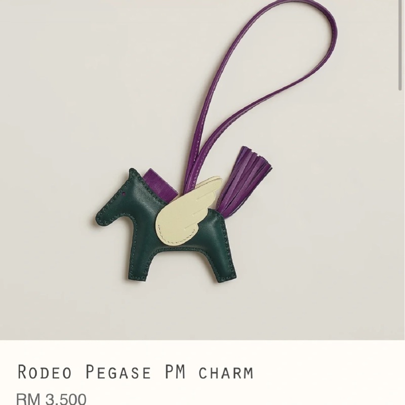 Hermes Rodeo PM 小飛馬 🐎 柏青綠/米爾頓黃/紫 💛 招財配色-0