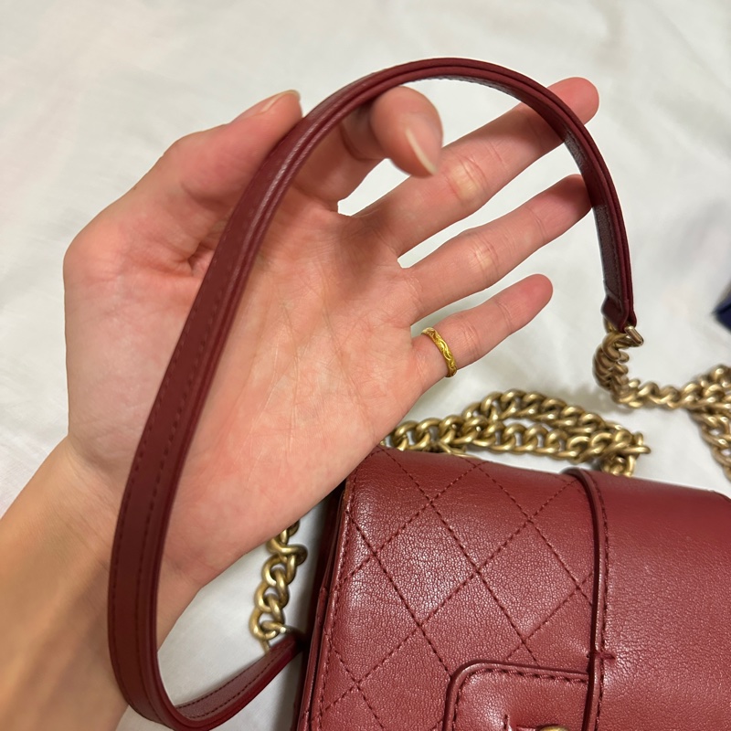 香奈兒 CHANEL 斜肩包-18