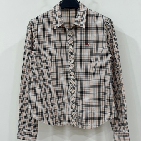 Burberry 倫敦 經典格紋戰馬襯衫
