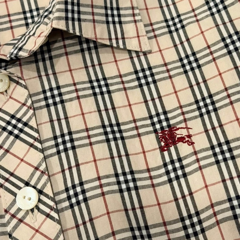 Burberry 倫敦 經典格紋戰馬襯衫-2
