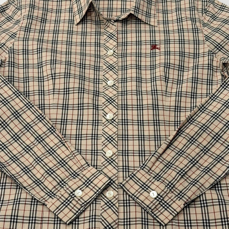 Burberry 倫敦 經典格紋戰馬襯衫-6