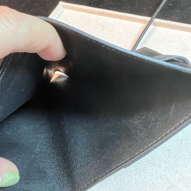 HERMES 愛馬仕Bearn Epsom經典H釦牛皮短夾-6