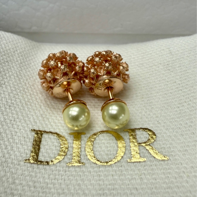 Dior 2025 Tribales rose gold 稀有玫瑰金 耳環-0