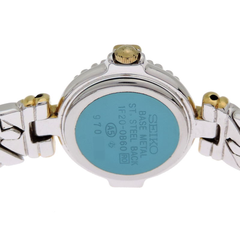 精工 Exceline 藍寶石鑽石女錶 1F20-0B60-5