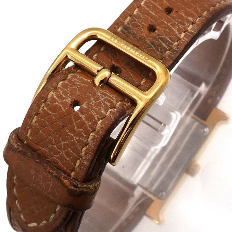 愛馬仕 H Watch HH1 201 女士金色石英錶-8