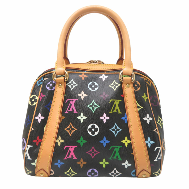 路易威登 Priscilla 女士手提包 M40097(已停產)Monogram Multicolore 黑色-1