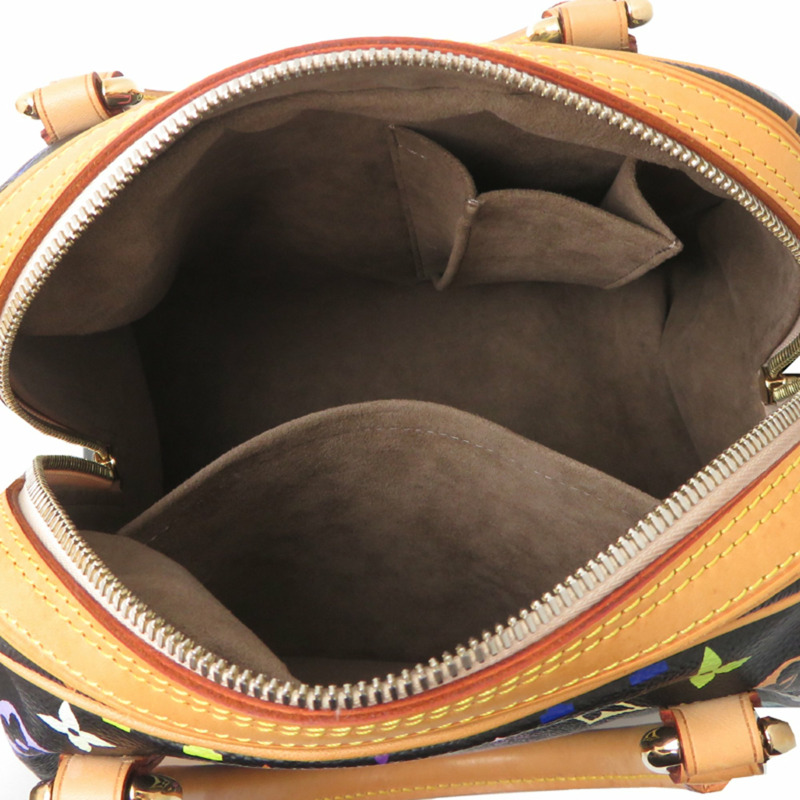 路易威登 Priscilla 女士手提包 M40097(已停產)Monogram Multicolore 黑色-5