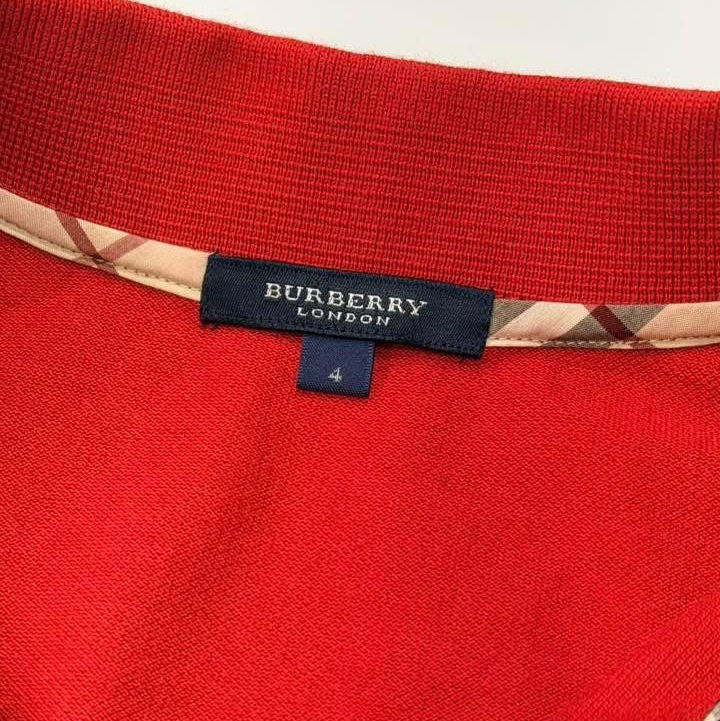 Burberry 倫敦 刺繡大戰馬POLO衫-7