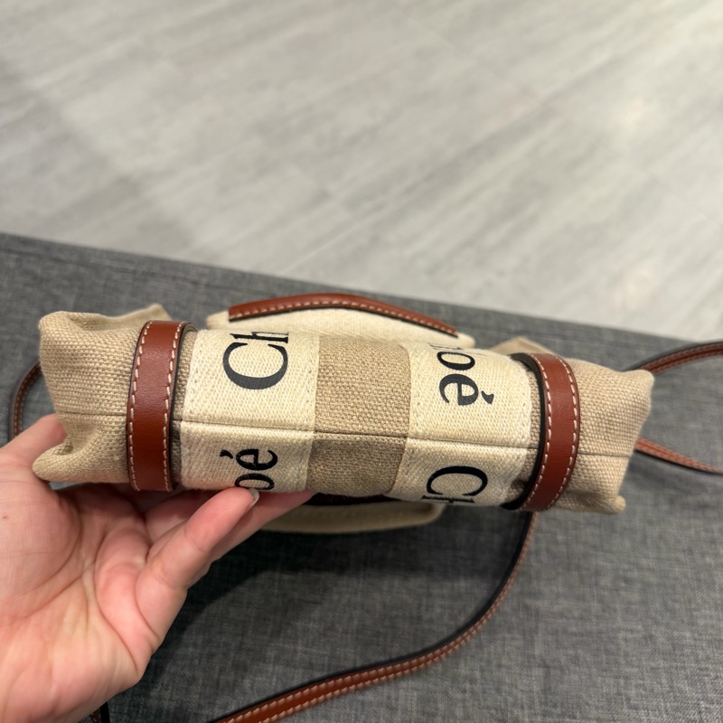 Chloe mini woody tote 斜背包-6