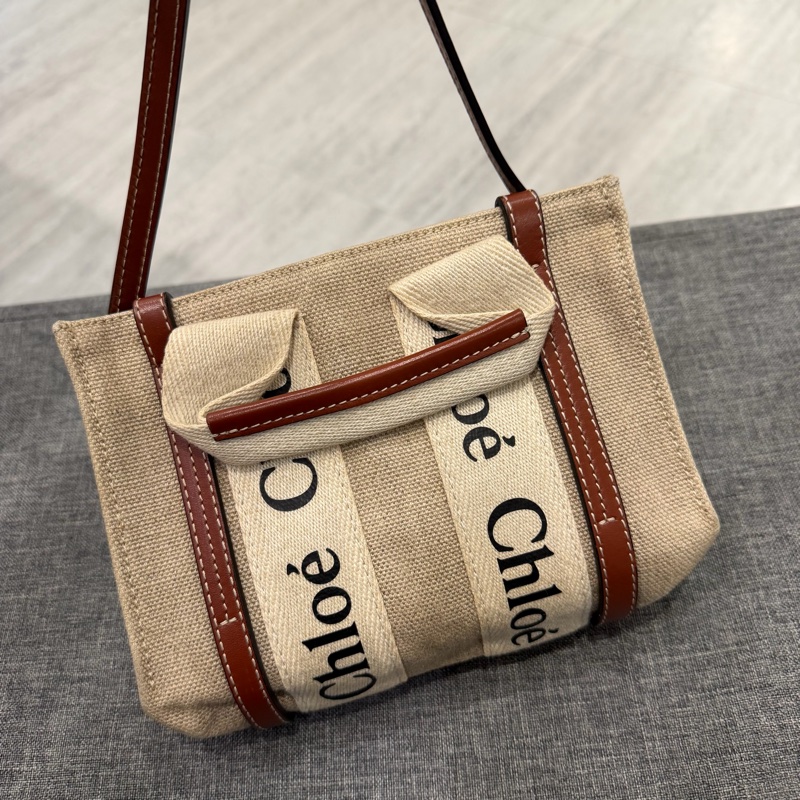 Chloe mini woody tote 斜背包-9