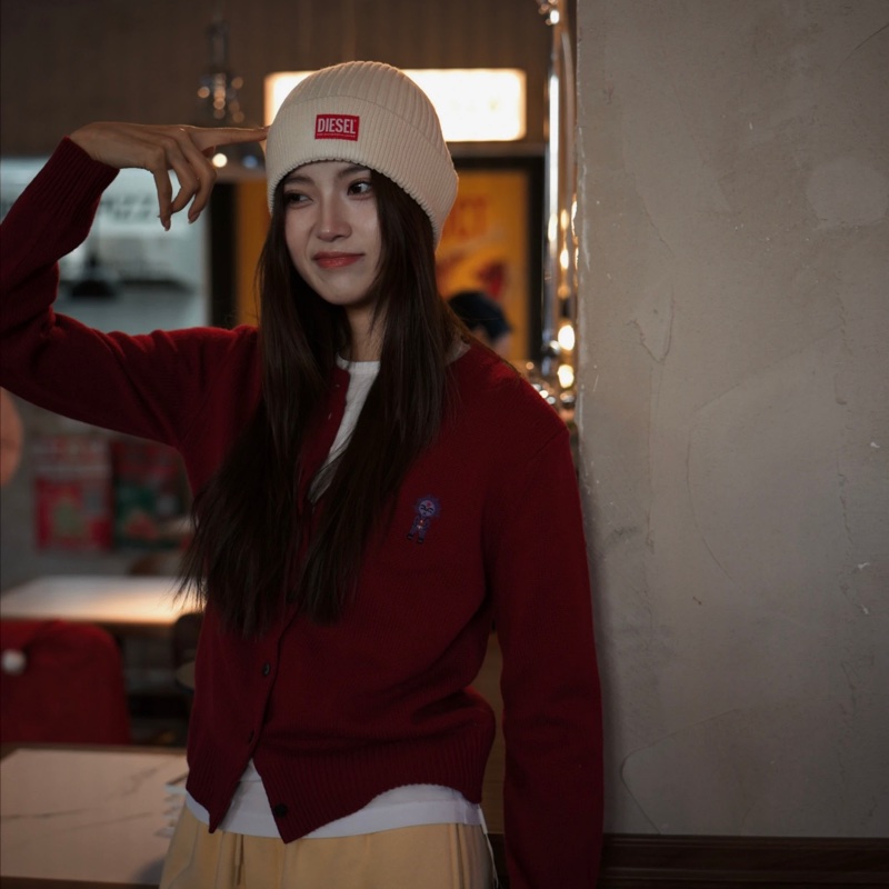 Diesel 冷帽 黑/ 白-3