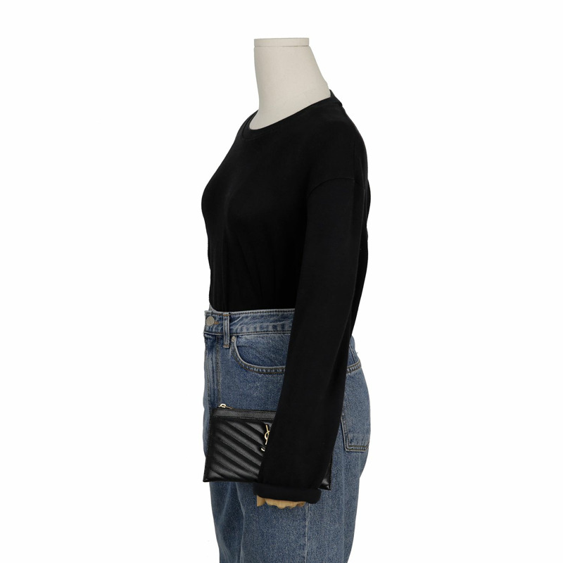 SAINT LAURENT 迷你鈔票袋 504922-15