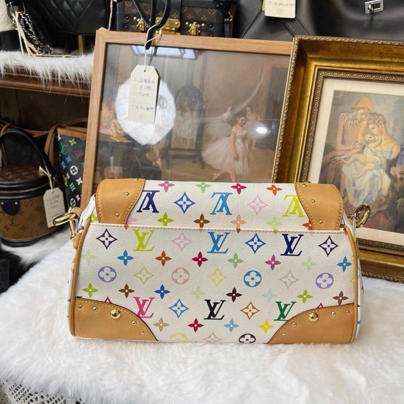 LV白三彩夢露中號-2