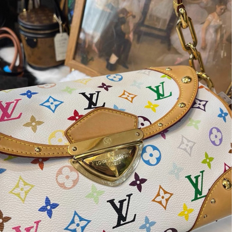 LV白三彩夢露中號-7