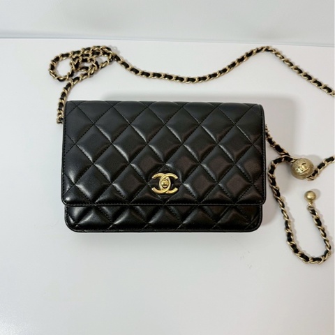 Chanel 金球WOC 旋轉釦 晶片