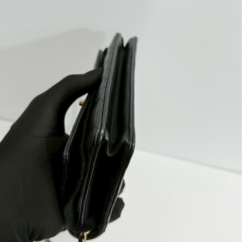 Chanel 金球WOC 旋轉釦 晶片-6