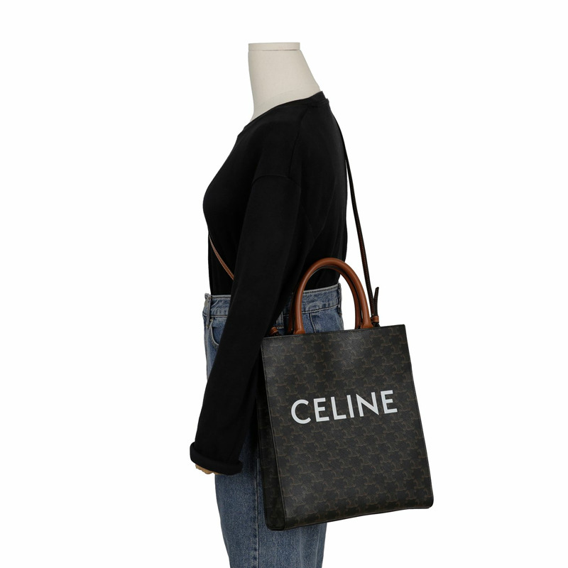 CELINE Vertical Cabas 小號手提單肩包 191542BZK-7