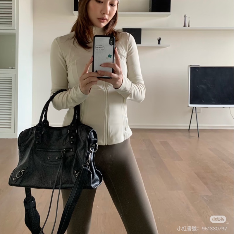 Balenciaga 巴黎世家 city Classic all black黑色 機車包 手提包 斜背包 肩背包 側背包-5