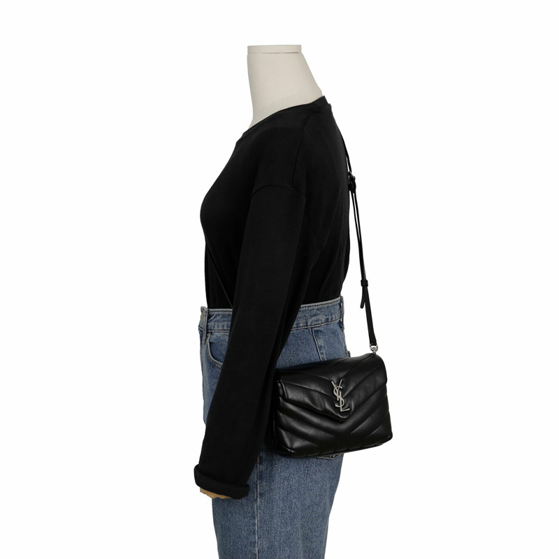SAINT LAURENT Lulu Toy 肩斜背包 678401-10