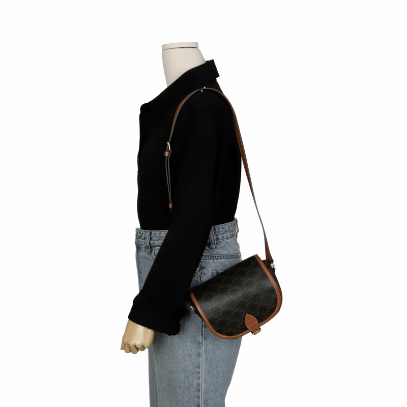 CELINE Polco 中單肩斜背包 191502BZJ-8