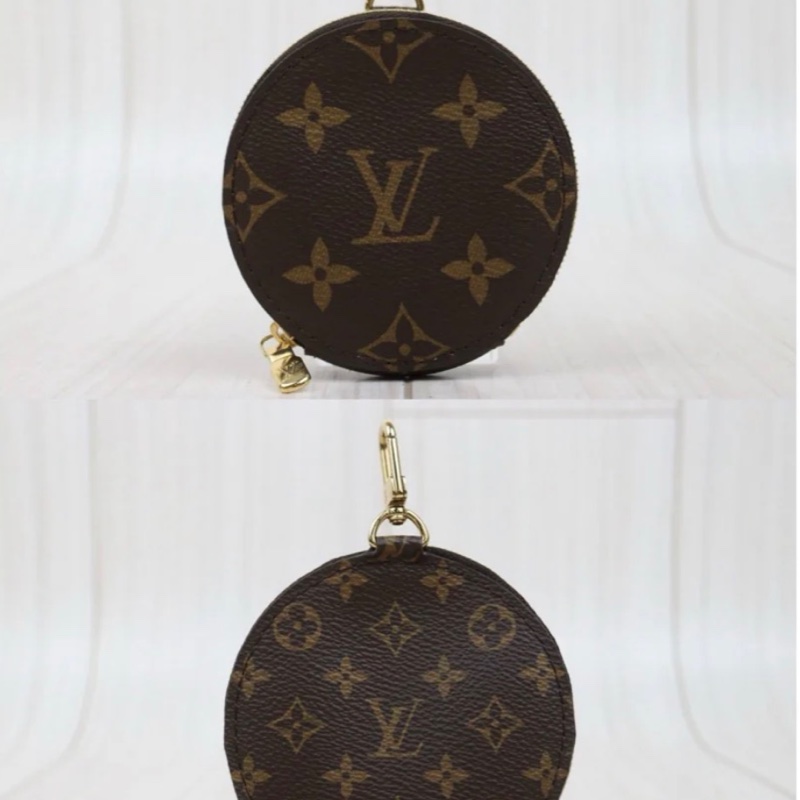 「JL精品代購」極新 LV 老花 五合一 綠背帶-9