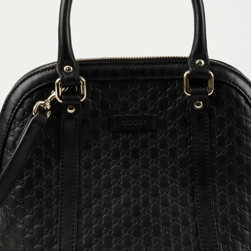 GUCCI 圓頂迷你手提單肩包 449654-1