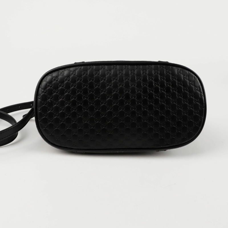 GUCCI 圓頂迷你手提單肩包 449654-5