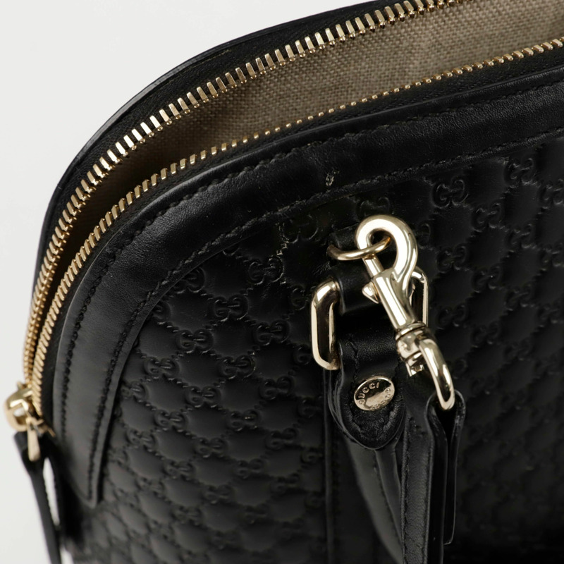 GUCCI 圓頂迷你手提單肩包 449654-7