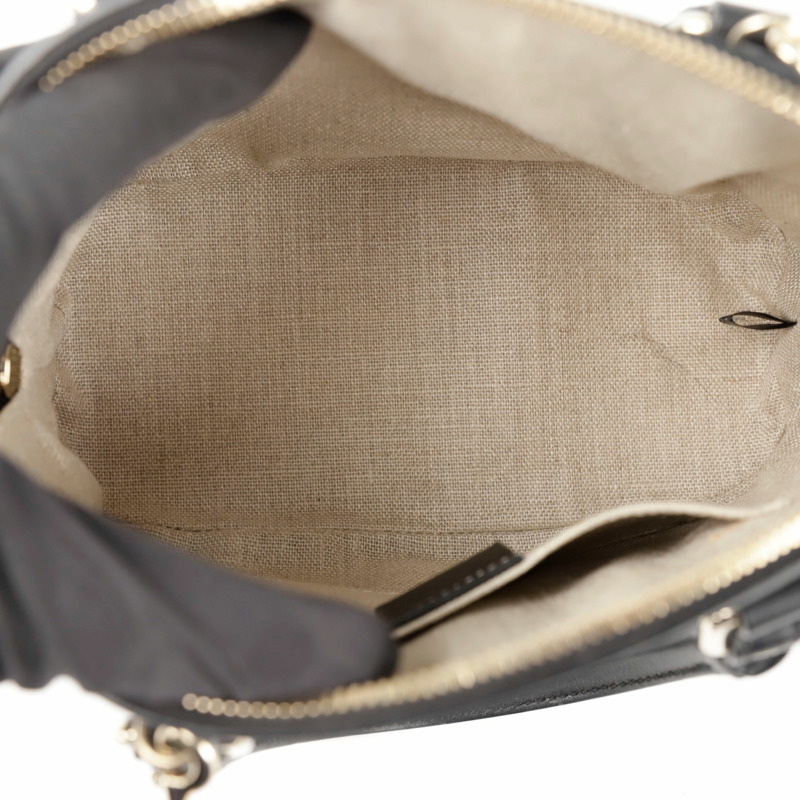 GUCCI 圓頂迷你手提單肩包 449654-9