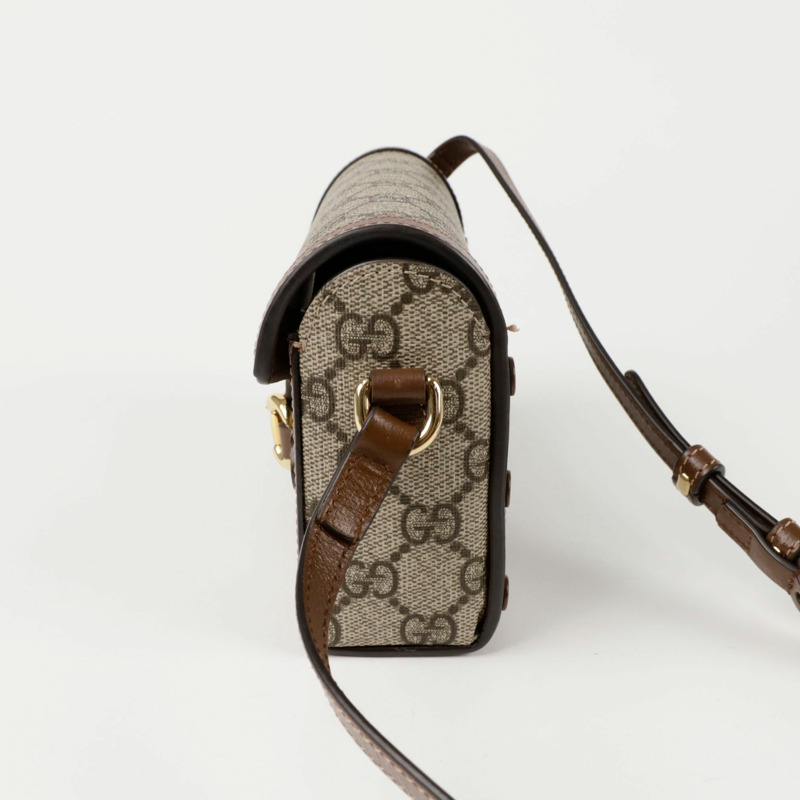 【包稅】GUCCI Horsebit 1955 迷你肩斜背包 699296-2