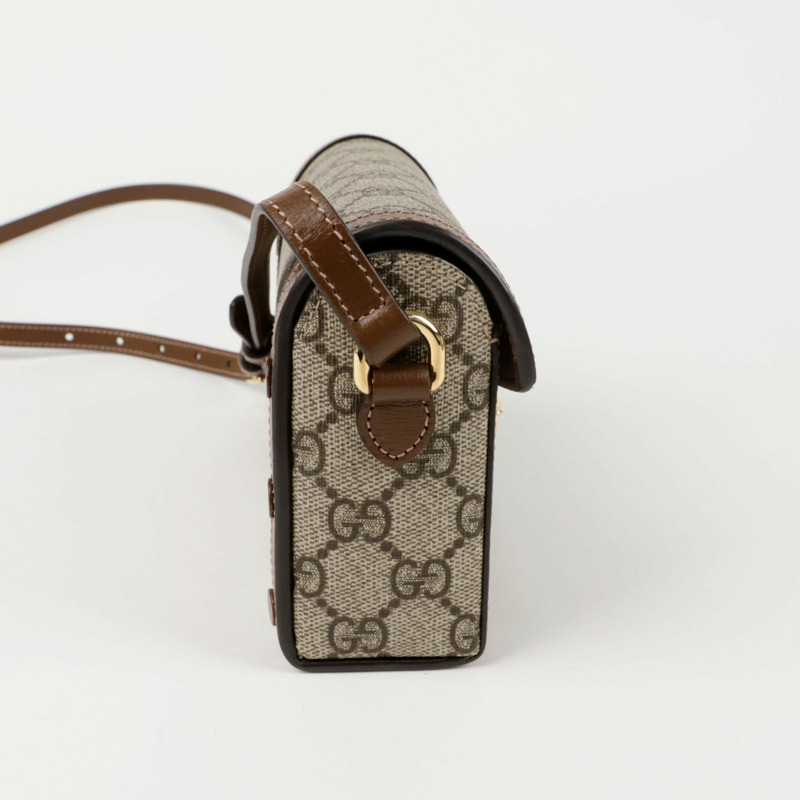 【包稅】GUCCI Horsebit 1955 迷你肩斜背包 699296-4