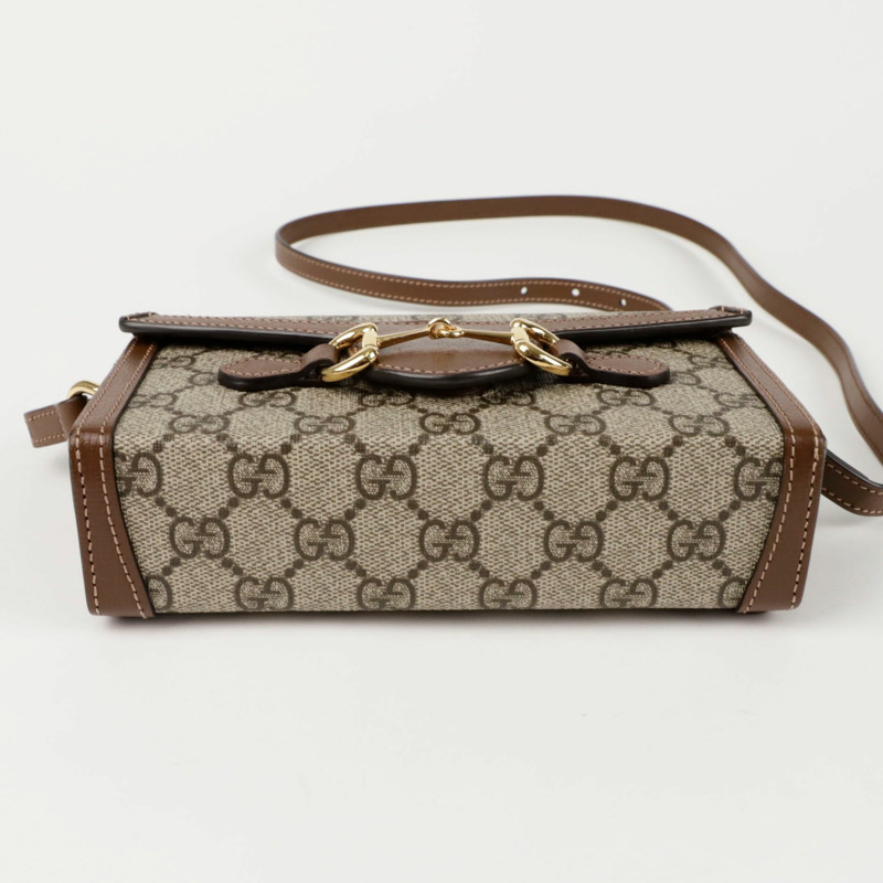 【包稅】GUCCI Horsebit 1955 迷你肩斜背包 699296-5