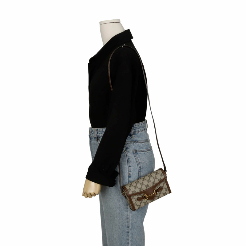 【包稅】GUCCI Horsebit 1955 迷你肩斜背包 699296-8