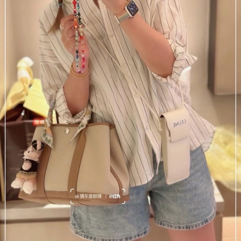 Hermes garden party30花園包-22