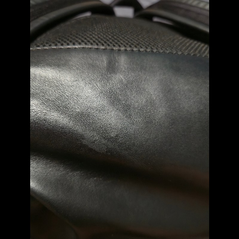 COACH Academy Backpack Signature Leather 黑色壓紋後背包 型號D1880-29493-7