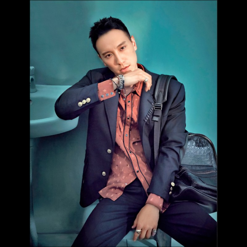 COACH Academy Backpack Signature Leather 黑色壓紋後背包 型號D1880-29493-0