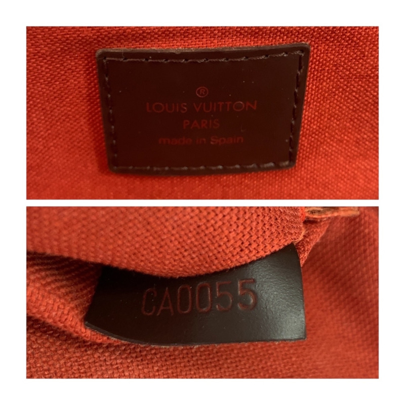 路易威登 Damier Rivera MM 棕色手提包,配金色五金,N41434,女士款-3