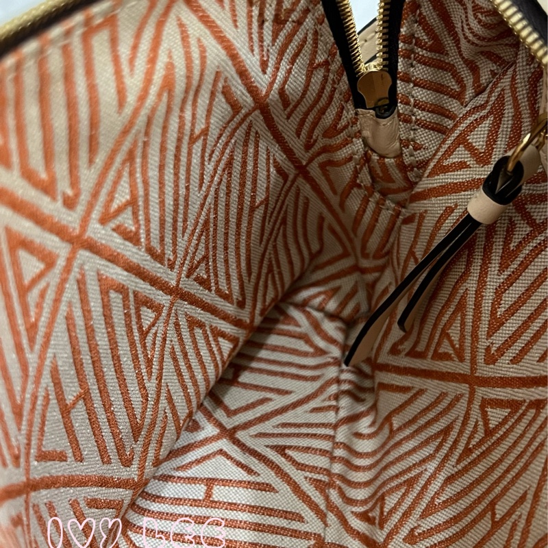 CHLOE Daria 小款 編織握把小牛皮 手提包 斜背包 米杏色 米色 正品 二手精品-13