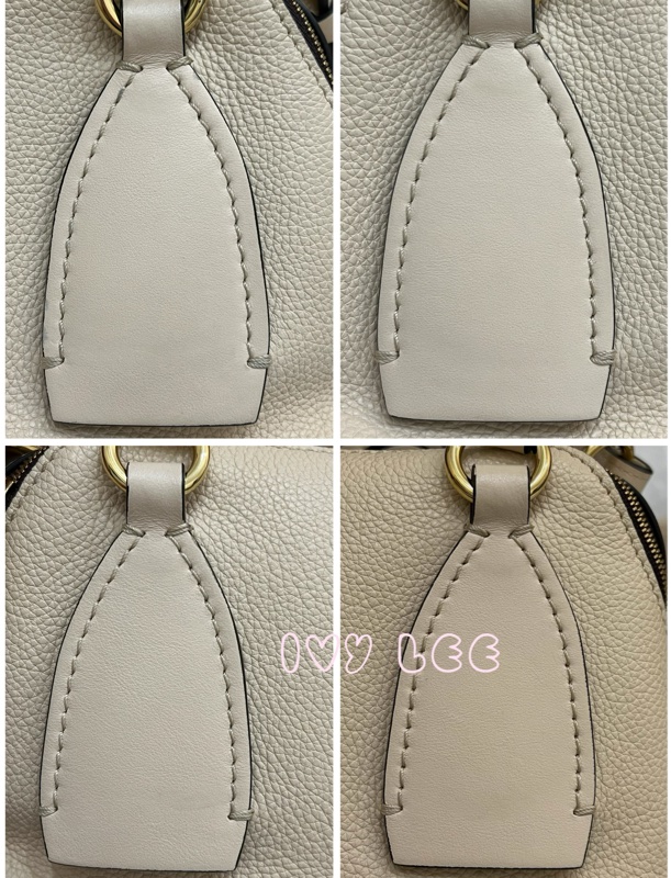 CHLOE Daria 小款 編織握把小牛皮 手提包 斜背包 米杏色 米色 正品 二手精品-27